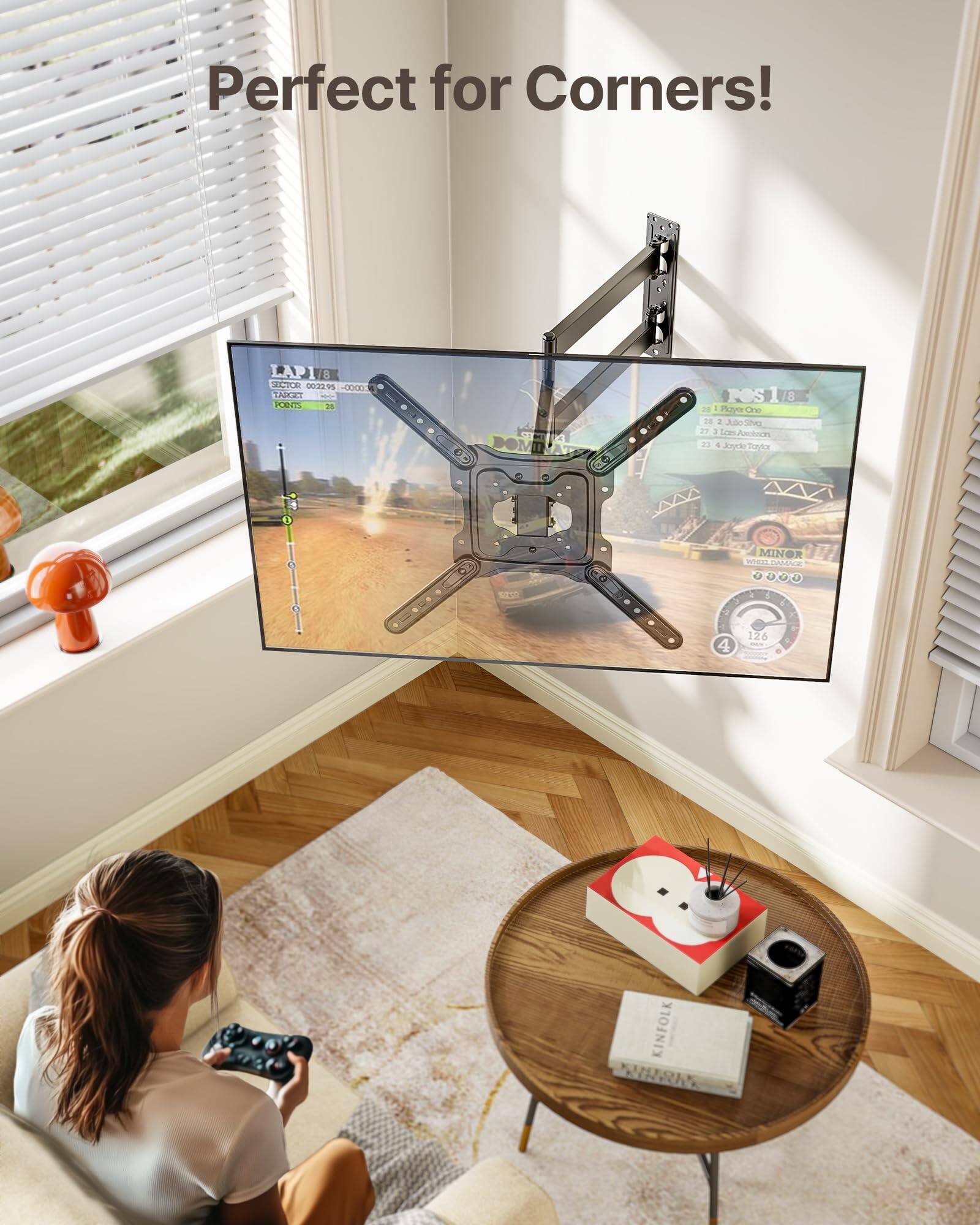 Perfect for Corners!

LAP 178 1 3 STO 00:2006 -0000 TAKET POROS 2n 1/8 1 8 28 PoyerOne 2 . JleSha din 27 a Gews a/ctom 23 4 baa MC MINOR PRAL coOR 00.0 2 4 126 KINFOLK RN