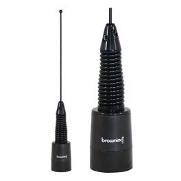 Browning - 160-Watt Wide-Band 380-520 MHz Antenna with Spring and NMO Mounting - Black