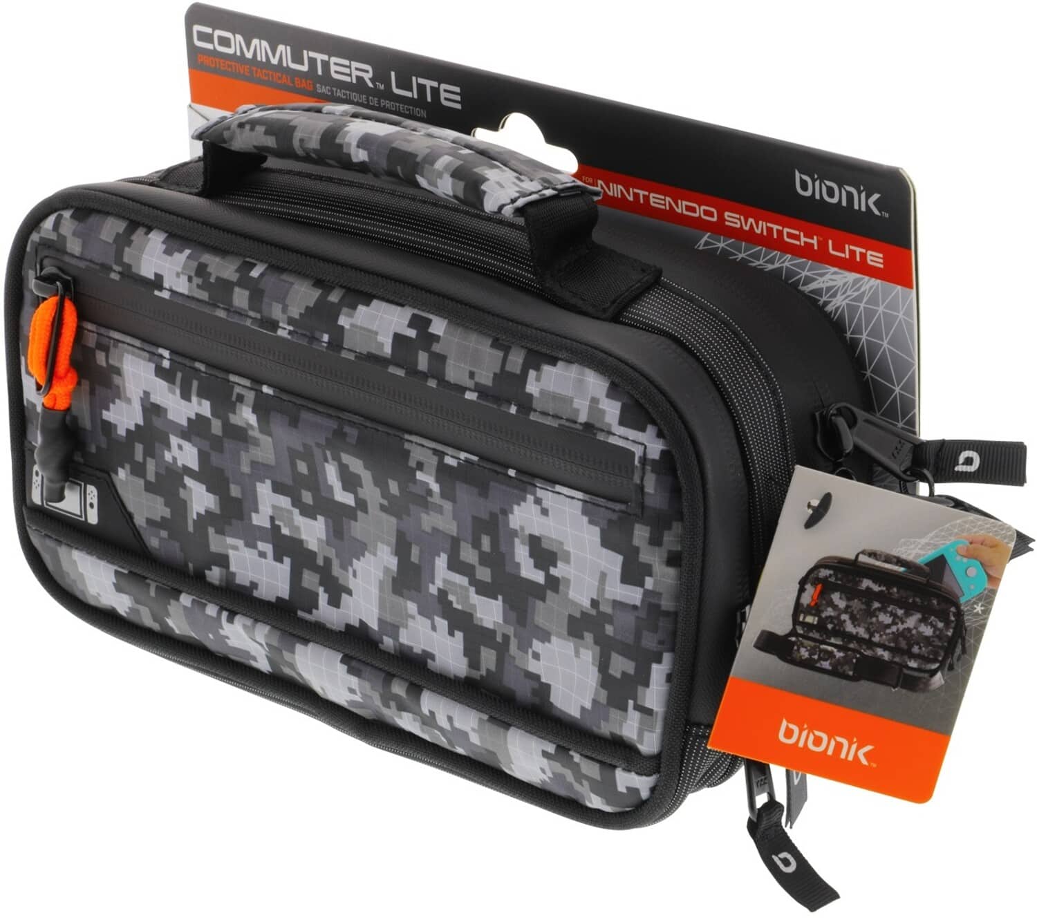 Bionik Nintendo Commuter Lite Bag for Nintendo Switch Lite