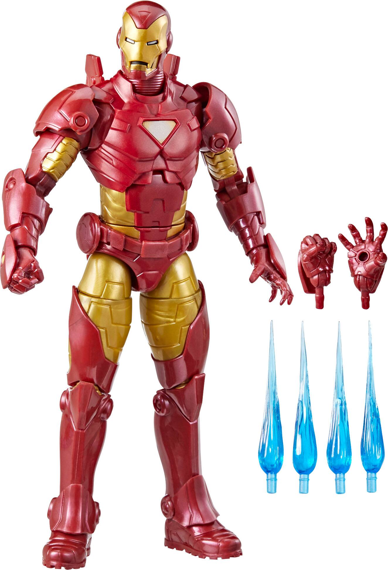 Angle. Marvel - Legends Series Iron Man Model 20.