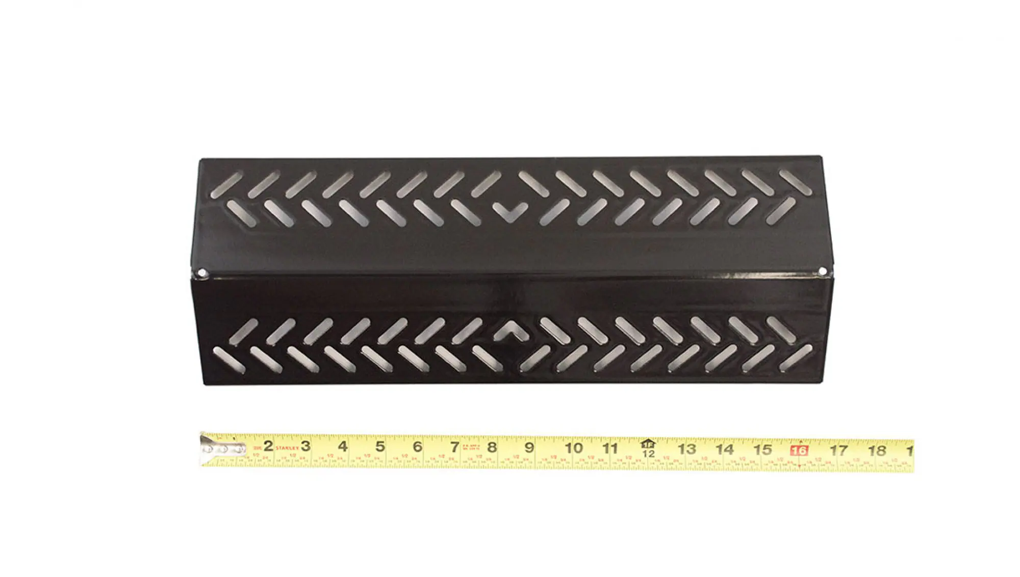 Alt View 1. Music City Metals - Music City Metals - MCM949464114 heat plate porc stl 16.4375 x 6.125 G grates heat plates and angles.