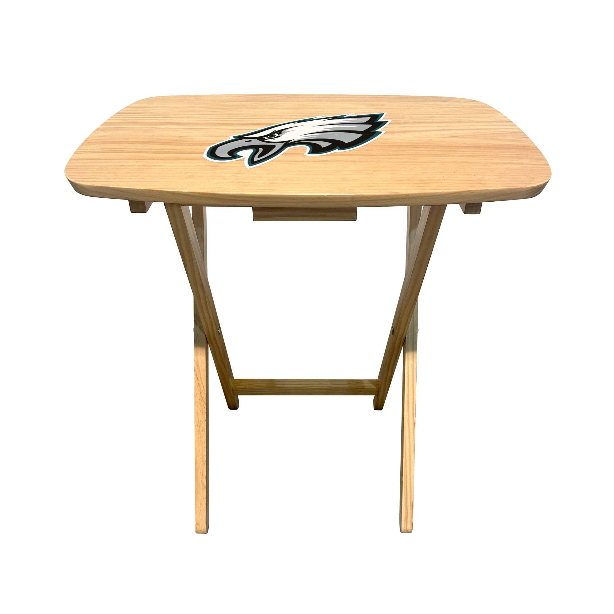Alt View 1. Imperial - Philadelphia Eagles Large Folding TV Tray Table - Multicolor.