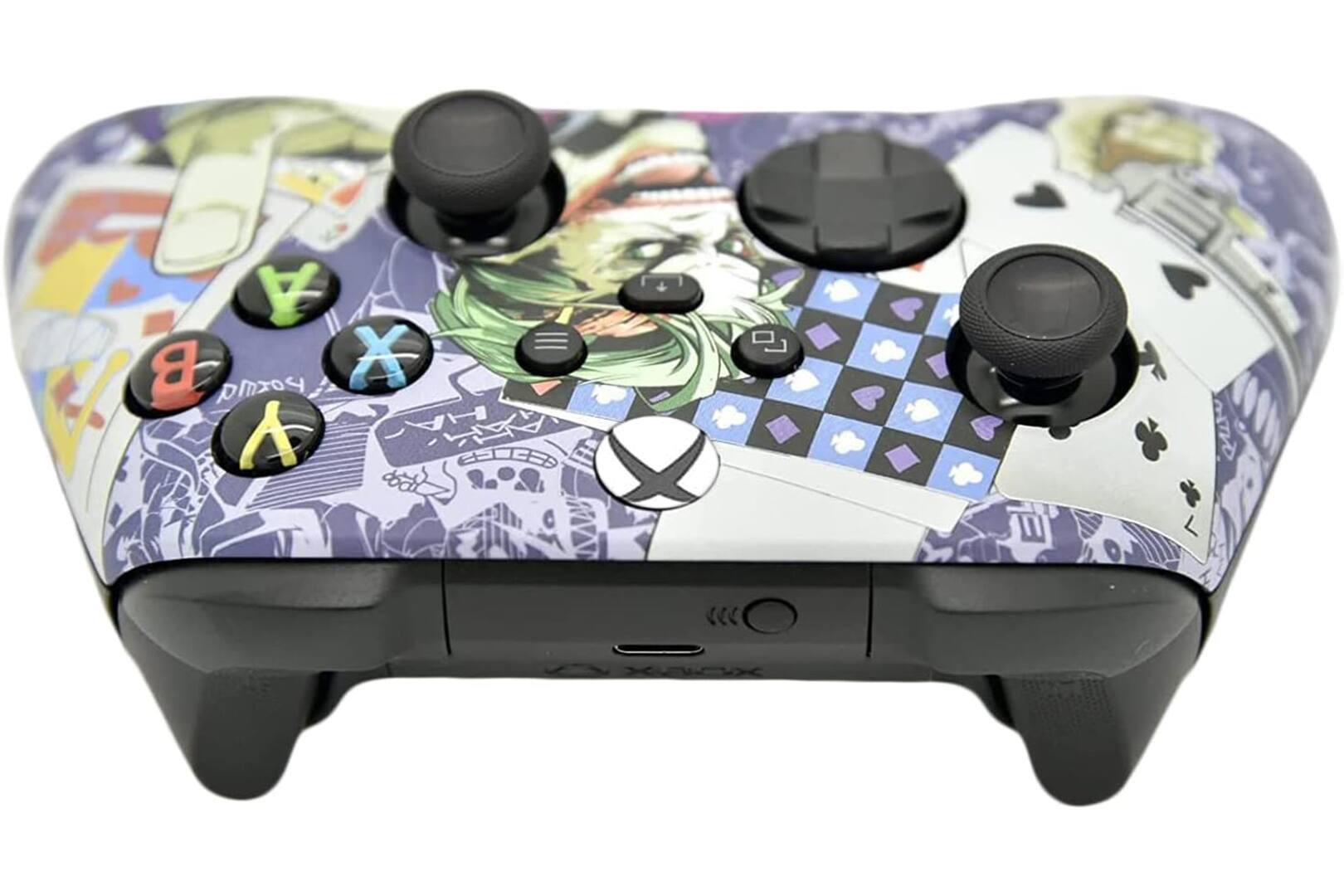 Left. ProControllers - Custom Wireless Controller for Xbox Series X|S, Xbox One, & PC - Crazy Cards.