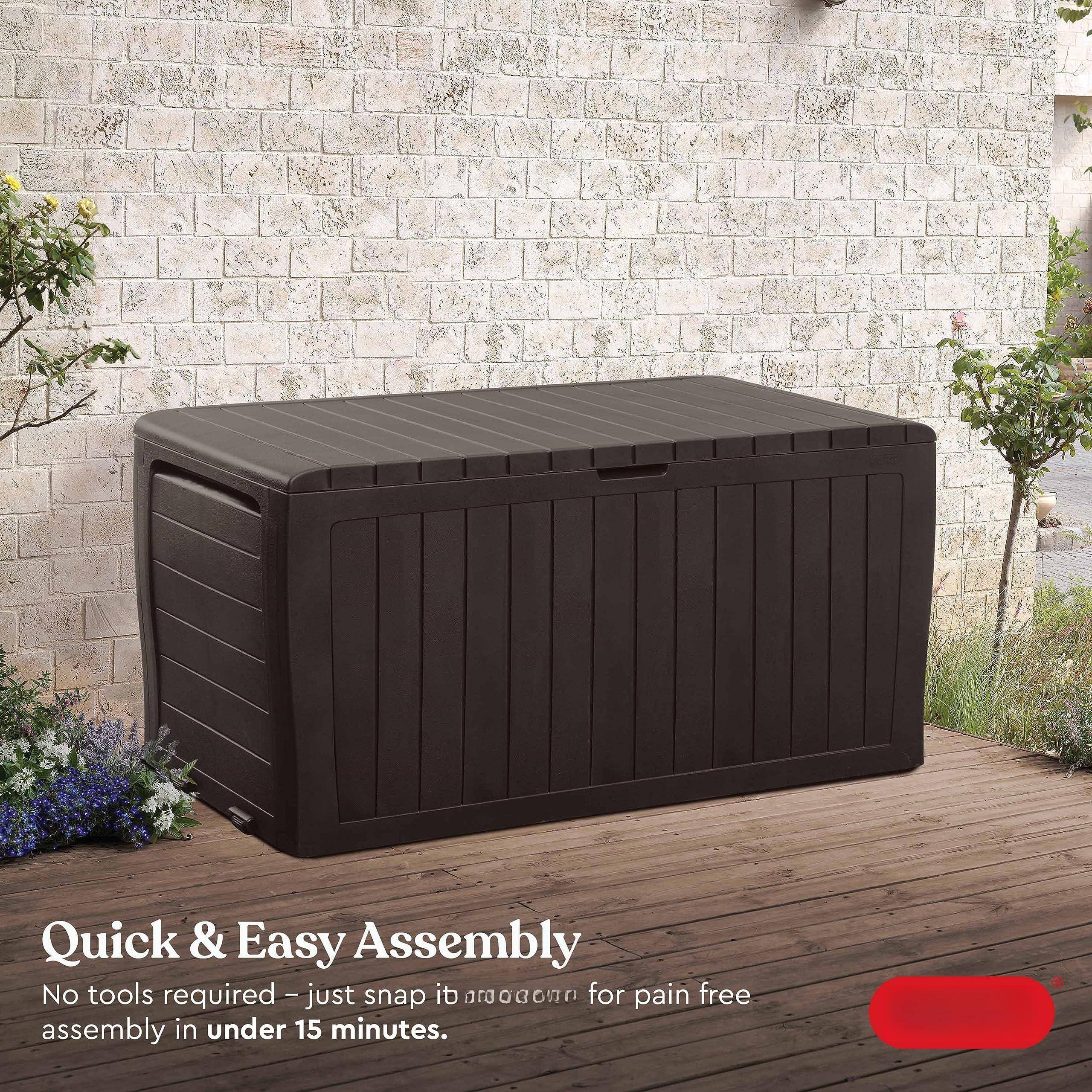 Quick & Easy Assembly  
No tools required – just snap it together for pain free assembly in under 15 minutes.