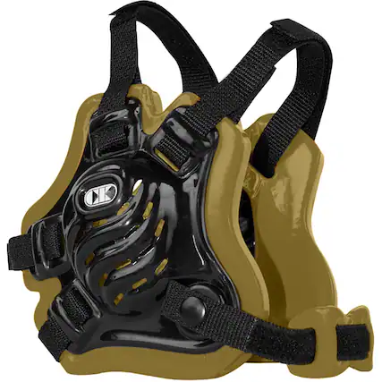Front. Cliff Keen - Cliff Keen F5 Tornado Wrestling Headgear - Black/Vegas Gold/Black - Black/Vegas Gold/Black.