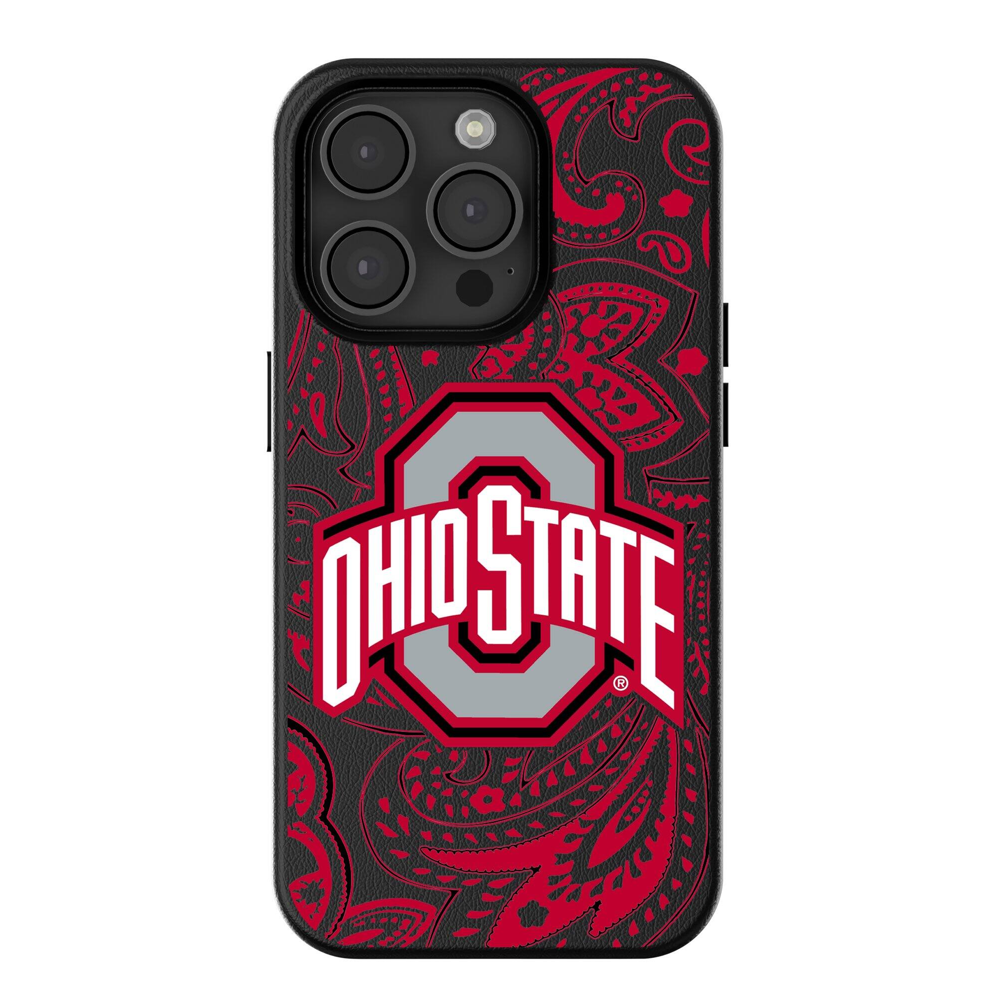 Keyscaper - NCAA - Ohio State Buckeyes Paisley iPhone Magnetic Bump Case - 15 - Black price history on PriceWatchPro