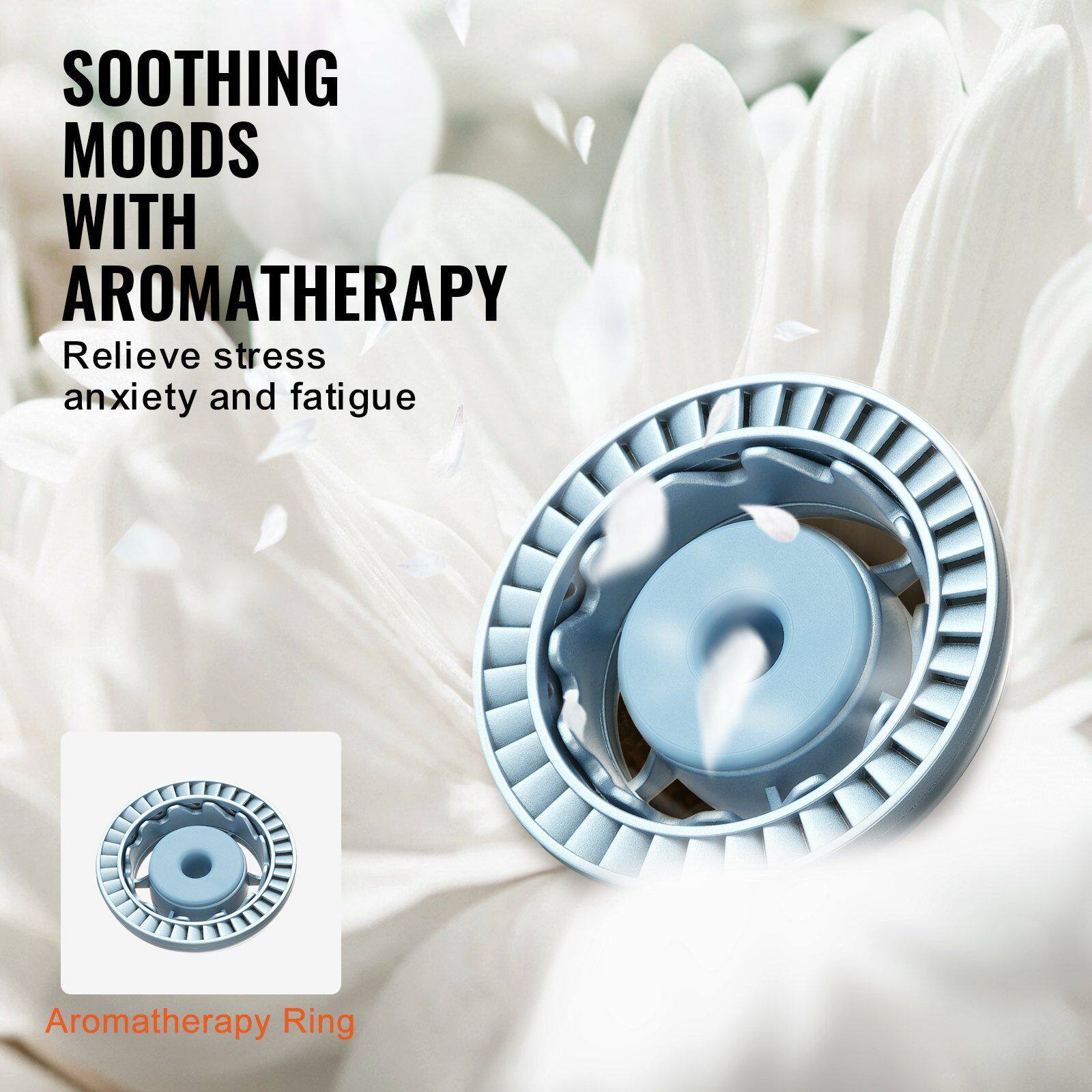 SOOTHING MOODS WITH AROMATHERAPY  
Relieve stress anxiety and fatigue  

Aromatherapy Ring