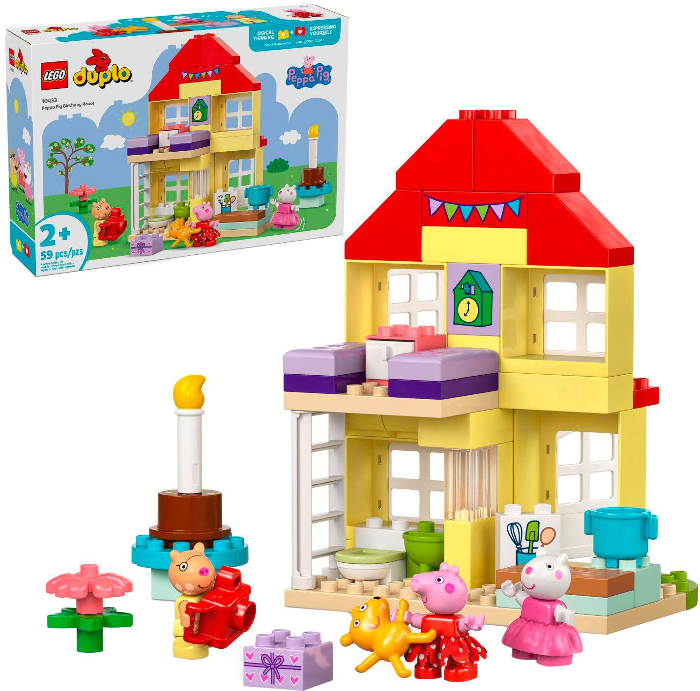 LEGO - DUPLO Peppa Pig Birthday House Toddler Toy 10433