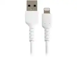 StarTech.com - 15cm USB A to Lightning Cable - White, Rugged Aramid Fiber, MFI Certified