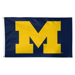 WinCraft - Michigan Wolverines 3' x 5' Primary Logo Single-Sided Flag - Multicolor
