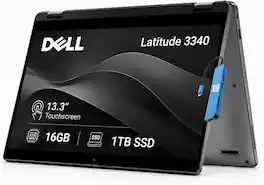 Dell - Upgraded - Latitude 13 3340 2-in-1 13.3 FHD Touchscreen Business Laptop - Intel Core i5 - 16GB RAM - 1TB SSD - Backlit - Win 11Pro - Gray