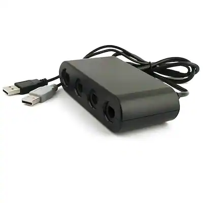 Front. Kitcheniva - Controller Adapter 4 Port For GameCube Nintendo ...