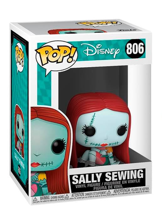 PE Disney 806 1 POP! SALLY SEWING VINYL FIGURE / FIGURINE EN VINYLE / FIGURA DE VINIL  
PELIGRO DE ASFIXIA / ATTENTION DANGER DETOUFFEMENT / WARNING: CHOKING HAZARD