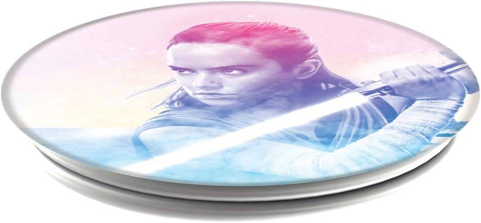 Angle. PopSockets - Popsockets for Phone Grip & Stand STAR WARS Rey GY GY - (10160) - STAR WARS.