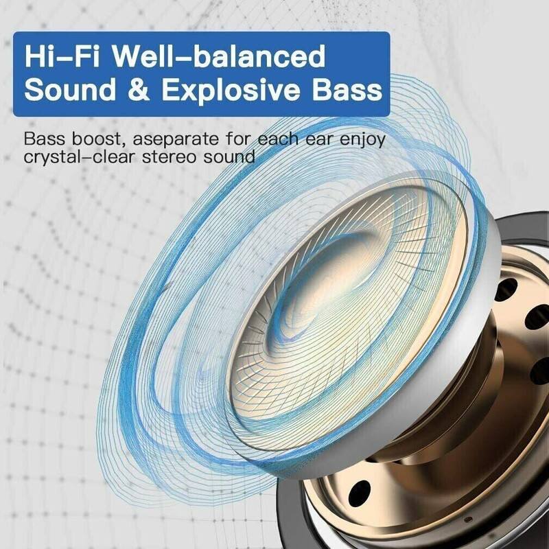 Hi-Fi Well-balanced Sound & Explosive Bass

Bass boost, a separate for each ear enjoy crystal-clear stereo sound