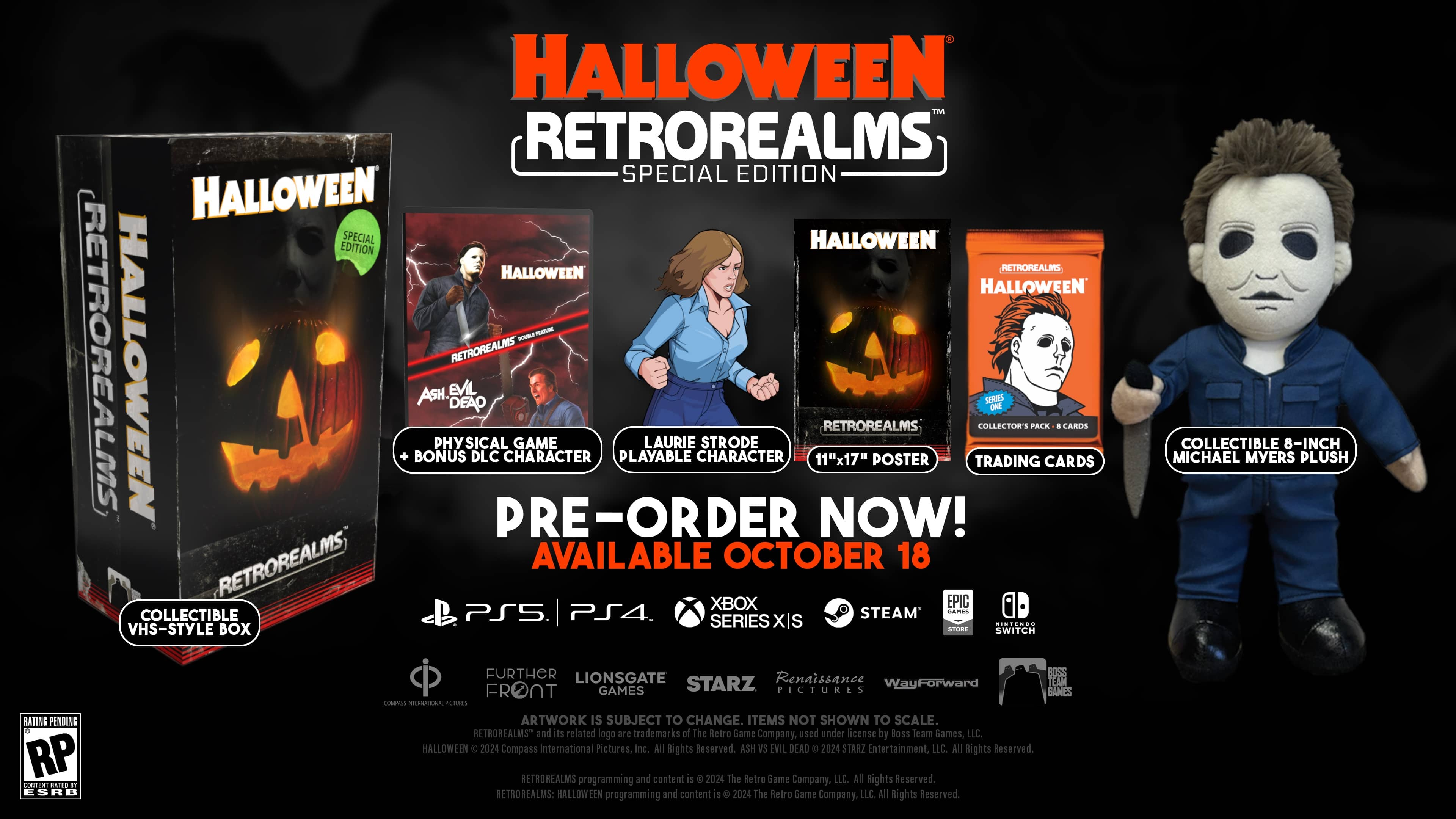 Halloween And Ash Vs Evil Dead RetroRealms Double Feature Special ...