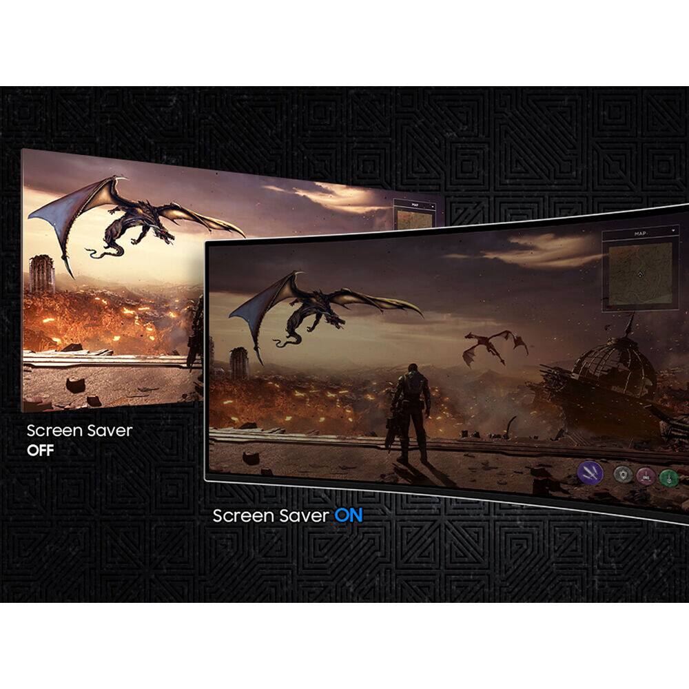 MAP Screen Saver OFF  
Screen Saver ON