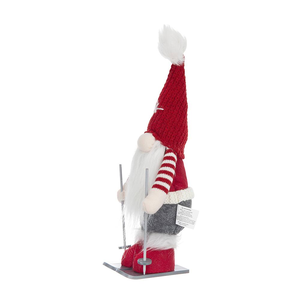 Left. Dexmalle - Dexmalle-Set of 2 Christmas Gnomes Decorations-Multicolor - Multicolor.