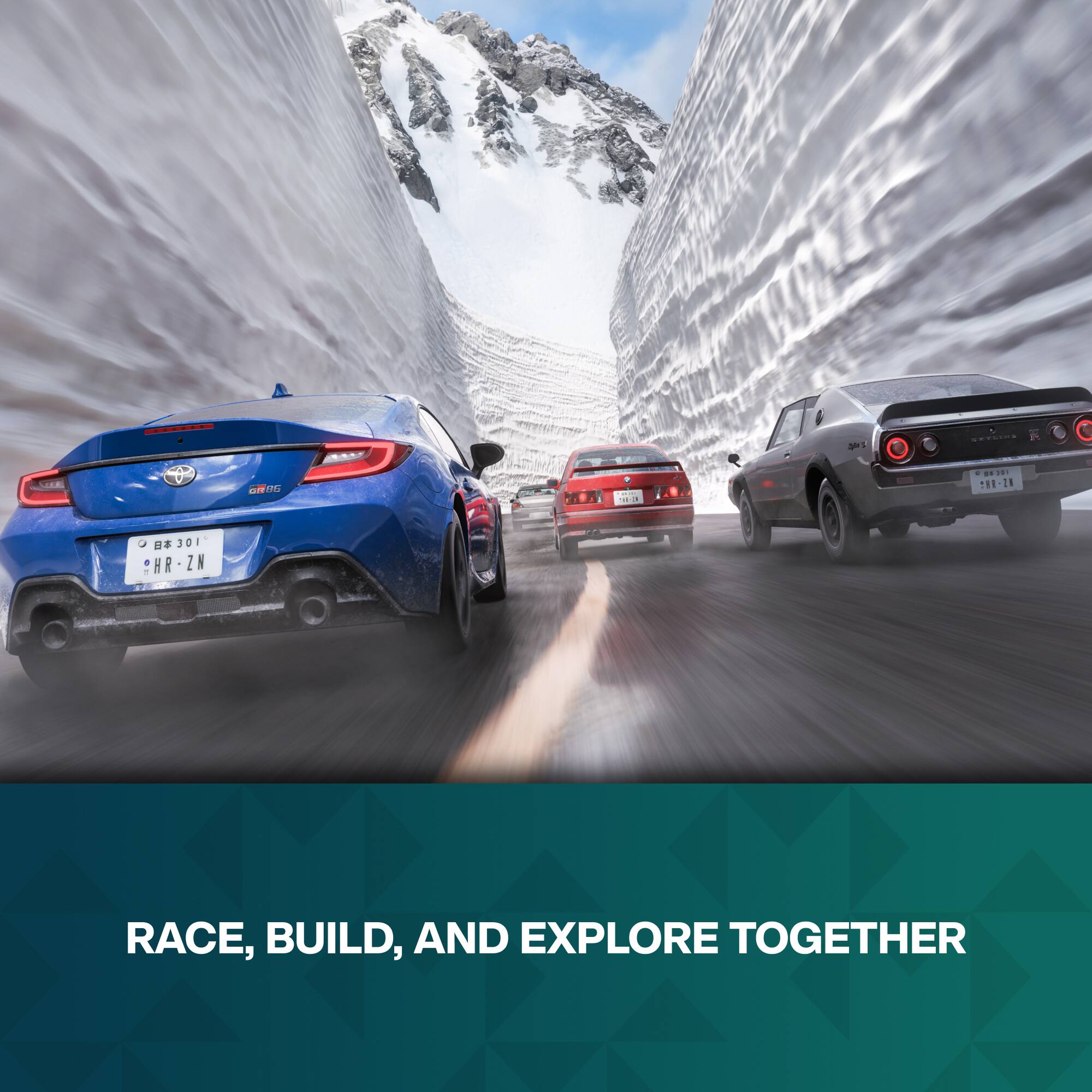 GR86  
11-00  
1201 HR-ZN  
301 :: HR-ZN  
RACE, BUILD, AND EXPLORE TOGETHER