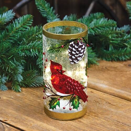 Angle. BreeBe - Cardinal Pillar with LED String Lights - Multi.