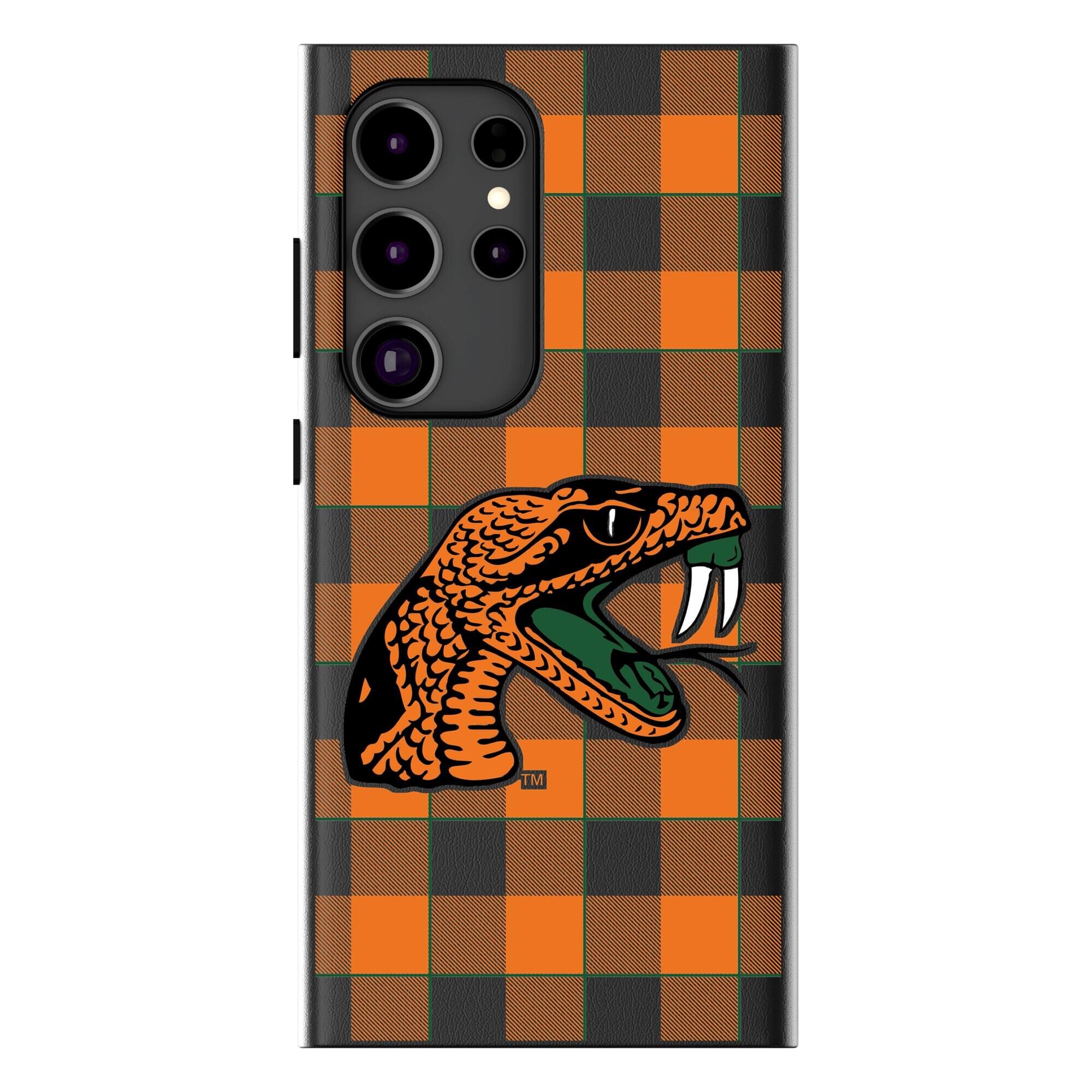 Keyscaper - NCAA - Florida A&M Rattlers Plaid Galaxy Magnetic Bump Case - S24 Ultra - Black price history on PriceWatchPro