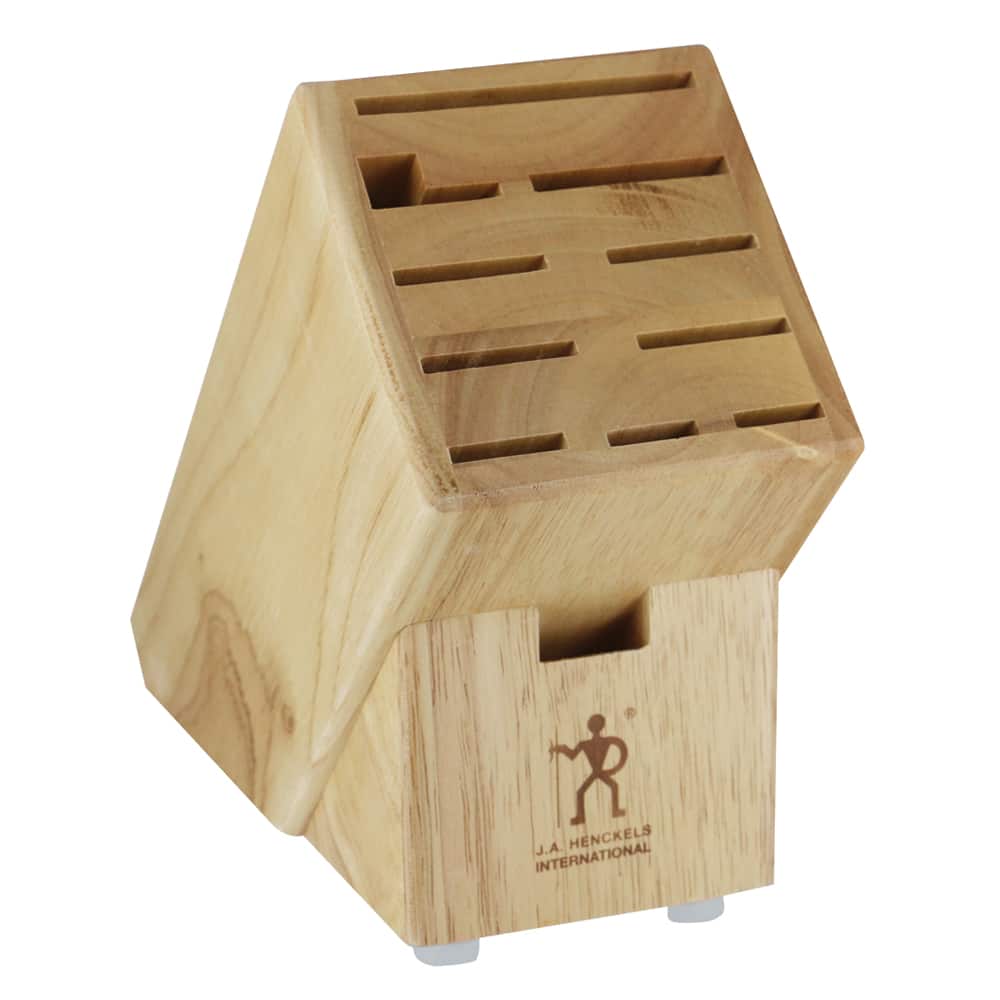 Henckels - Hardwood Knife Block, Knife Storage, 11-slot - Natural price history on PriceWatchPro