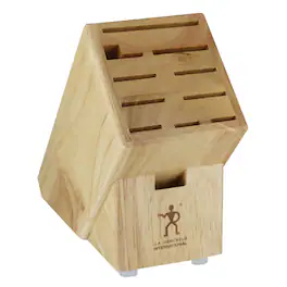 Henckels - Hardwood Knife Block, Knife Storage, 11-slot - Natural