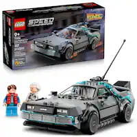 LEGO - Speed Champions Time Machine from Back to the Future 77256 - Front_Zoom