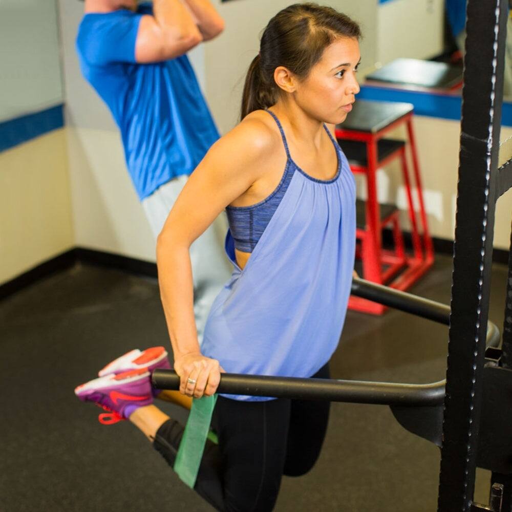 Alt View 4. Power Systems - 41" Strength Band – Super Heavy (120-200 lbs) Resistance Band for Strength Training - Black.