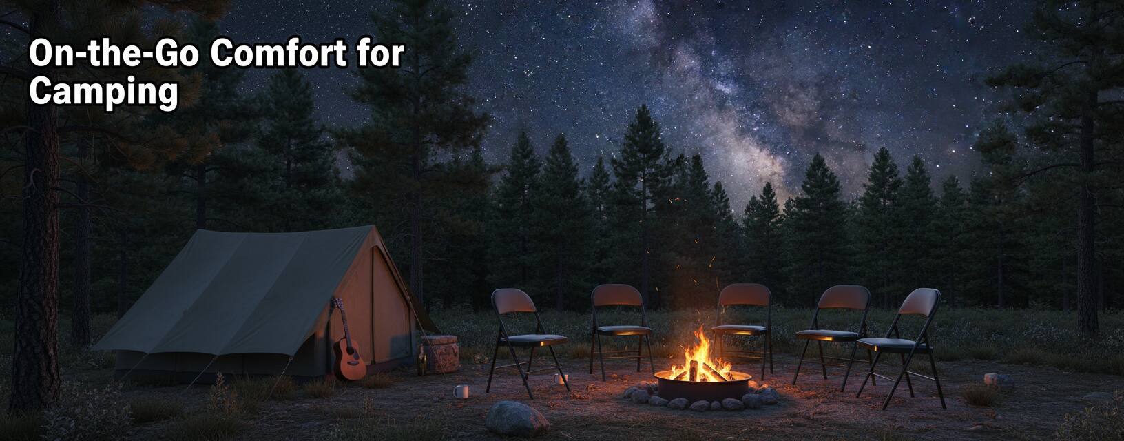 On-the-Go Comfort for Camping
