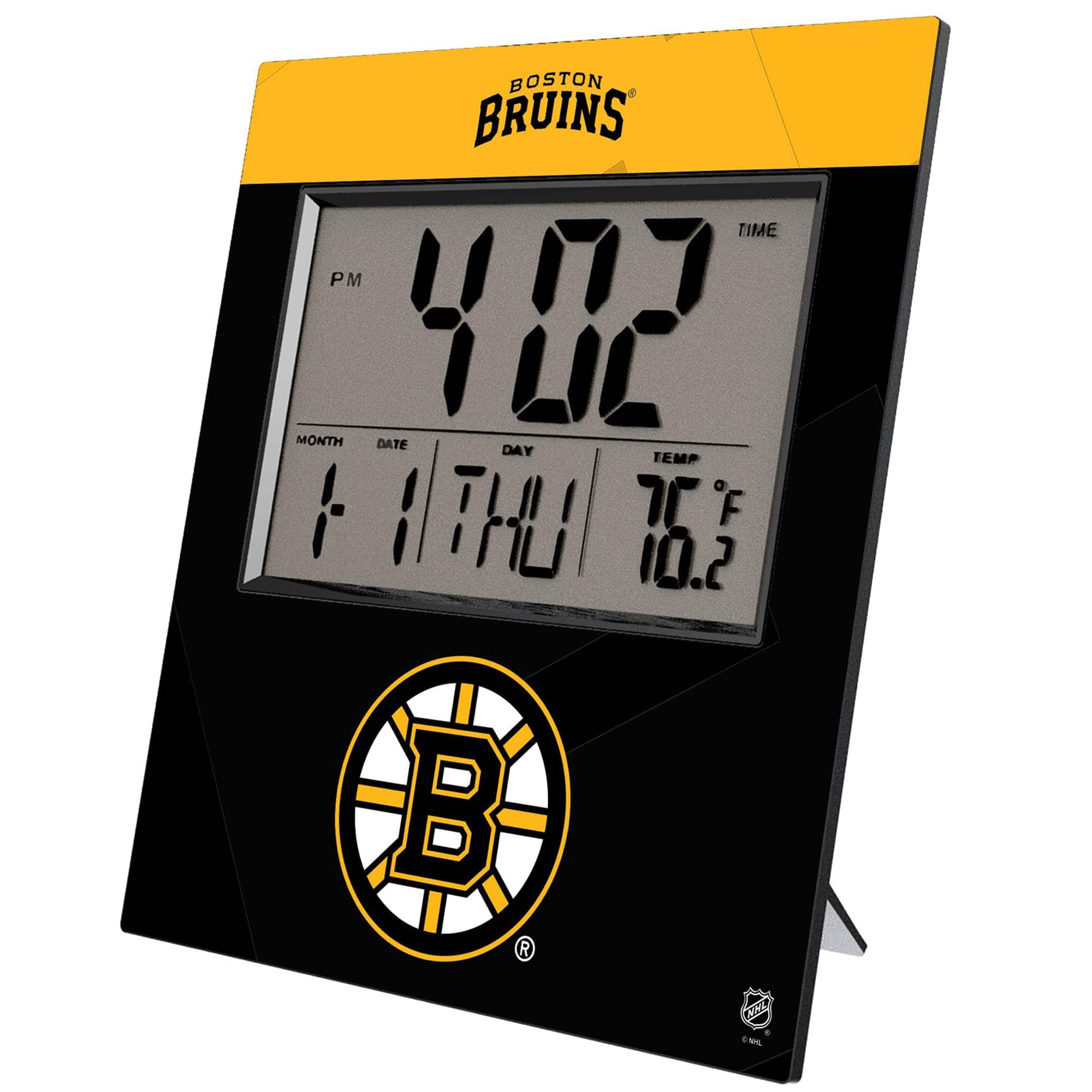 Keyscaper - Color Block Digital Desk Clock - Multicolor