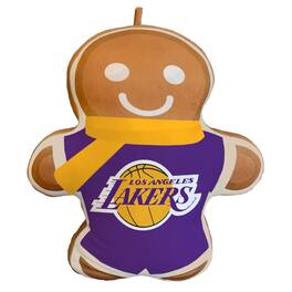 Pegasus - Los Angeles Lakers Gingerbread Holiday Plushlete - Multicolor