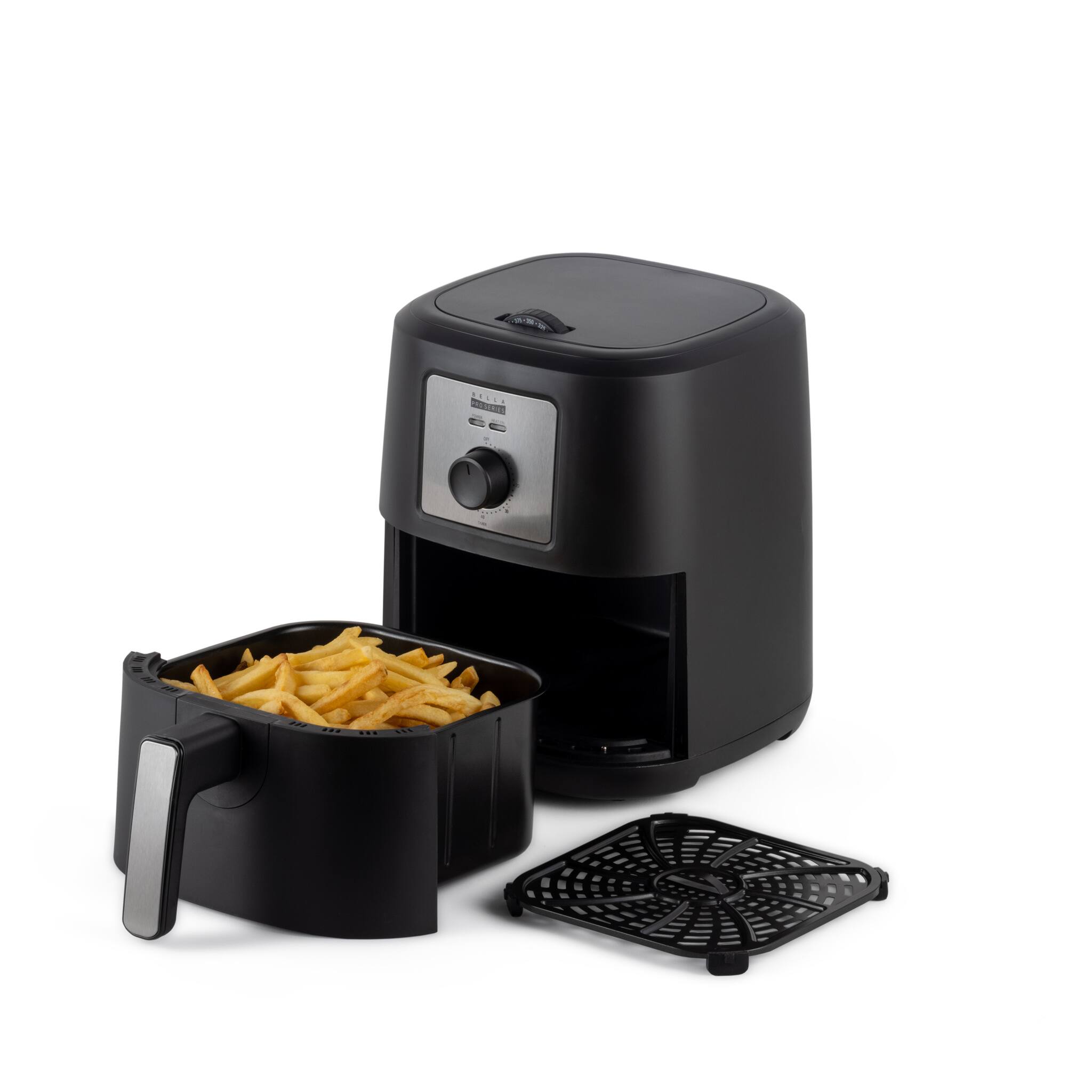 Accessories. Bella Pro Series - 4.2-qt. Manual Air Fryer - Black.