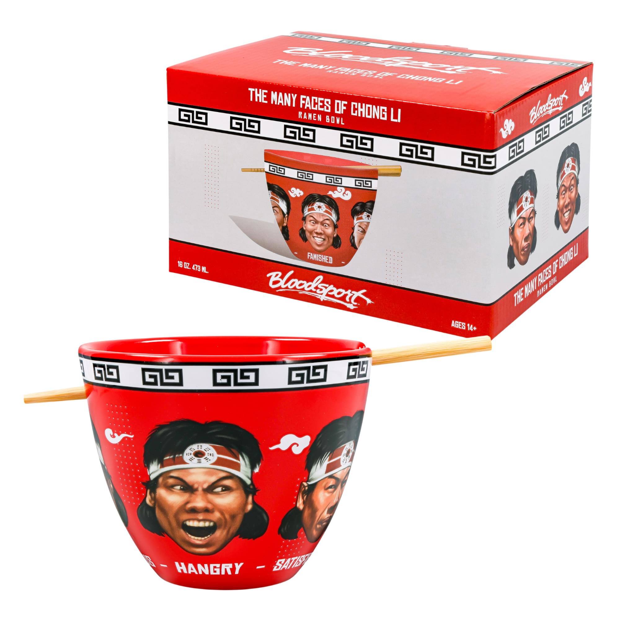 PEPA FERIS T MANF BA F SHONE 4I THE MANY FACES OF CHONG LI RAMEN BOWL  
Bloodsport AGES 4  
F DHONGS FUBES BN THE MUNT E  
m a B I - SATIST HANGRY