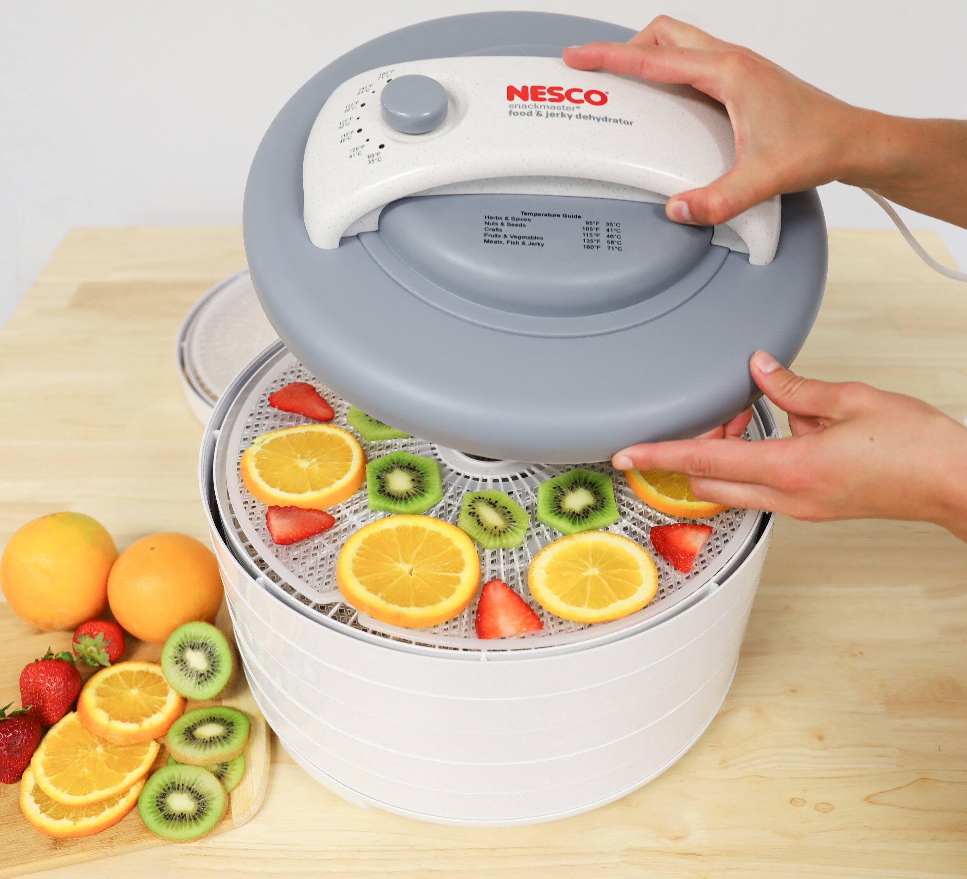 m 4 a 2 MEP - NESCO snackmaster food & jerky dehydrator - Temperature Guide -