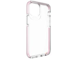 Gear4 - Piccadilly Case iPhone 12 mini - Clear/Pink