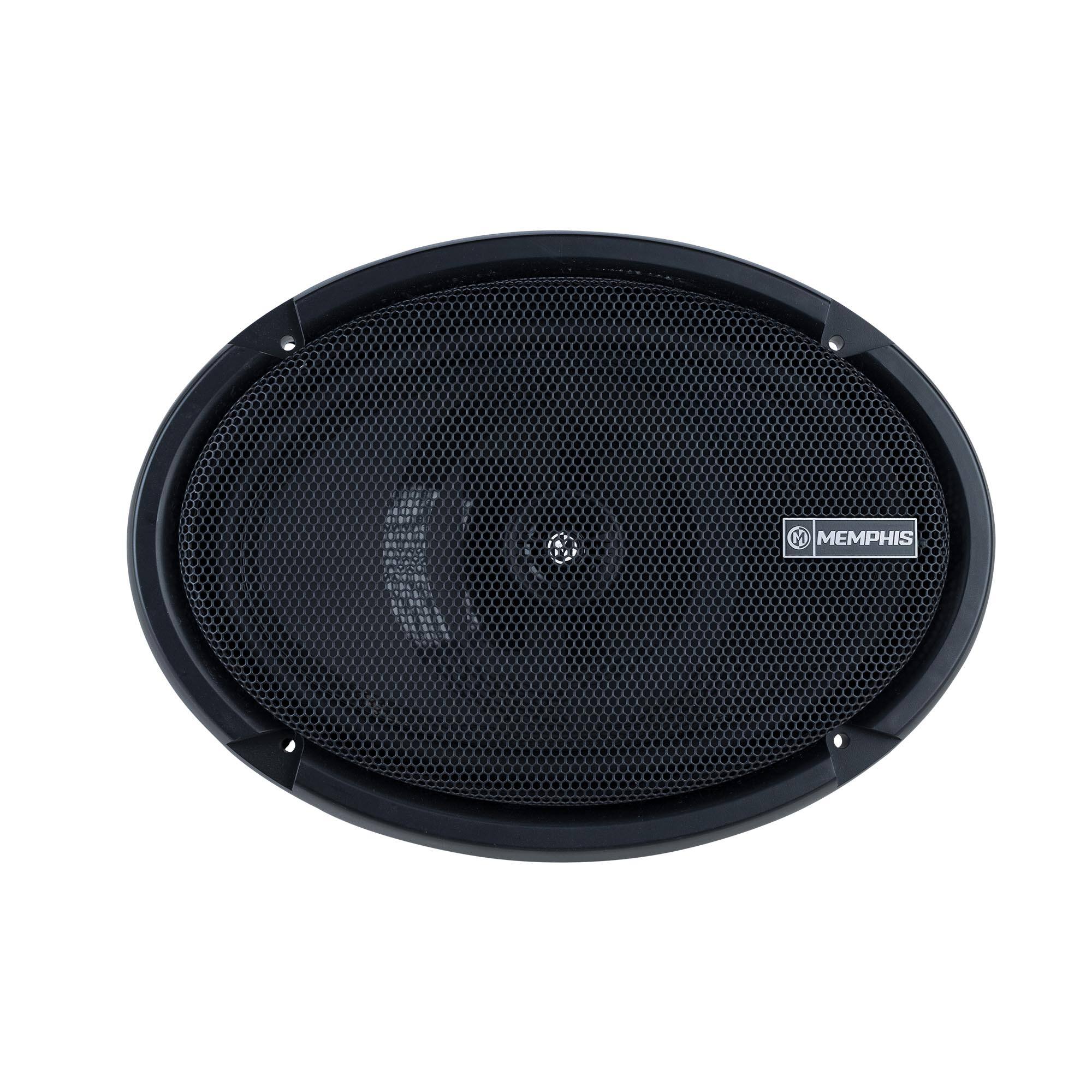 Alt View 10. Memphis Car Audio - Memphis PRX69S 6x9" 2Ω shallow 2-way with low pro Tweeter - Black/Gray.