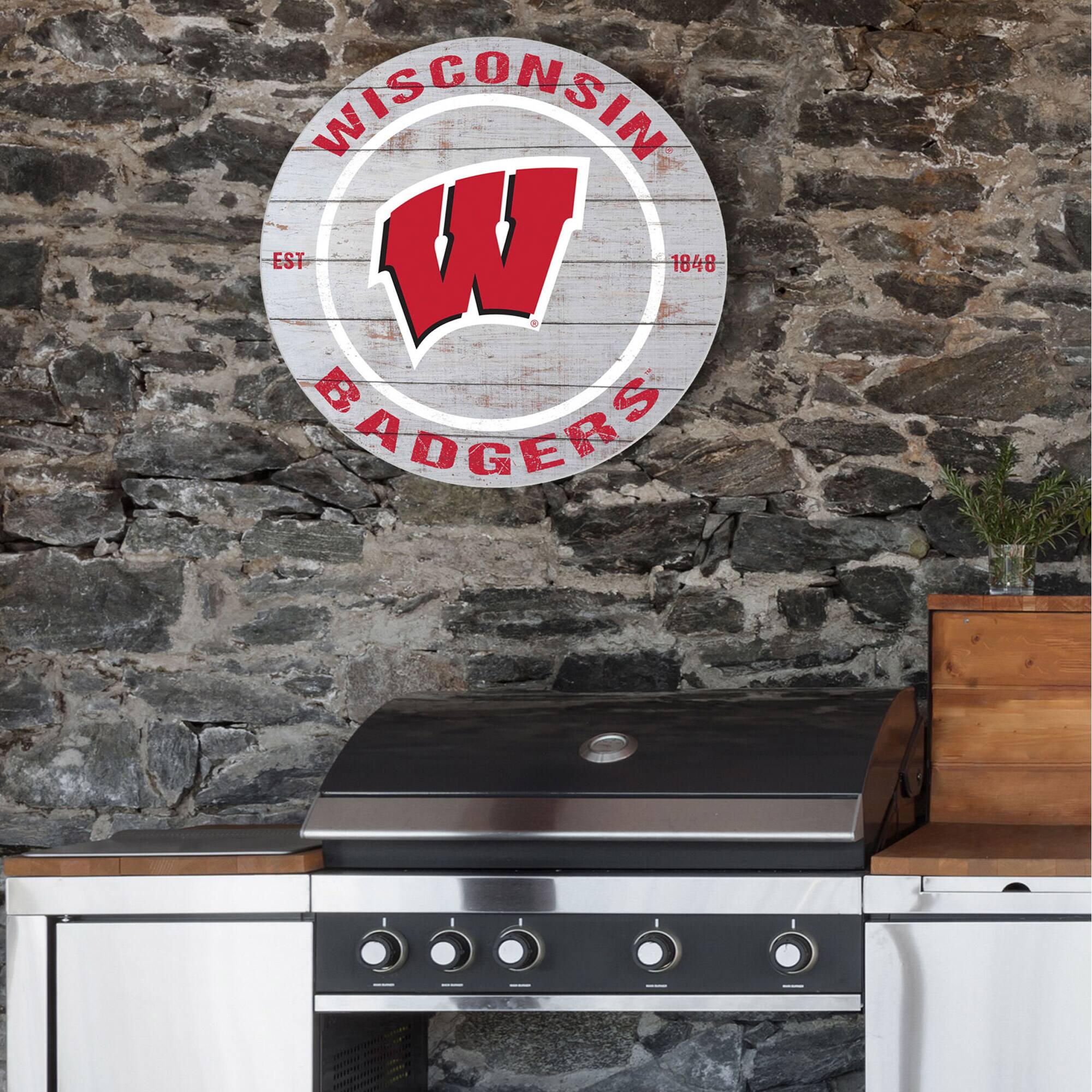 WISCONSIN  
EST 1848  
BADGERS