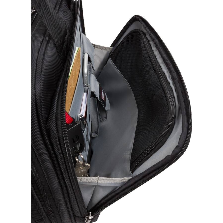 Alt View 8. Wenger - WENGER LEGACY BLK TOP LOAD CASE DBL GUSSET 15.6IN WA-7652-14F00 - Black.