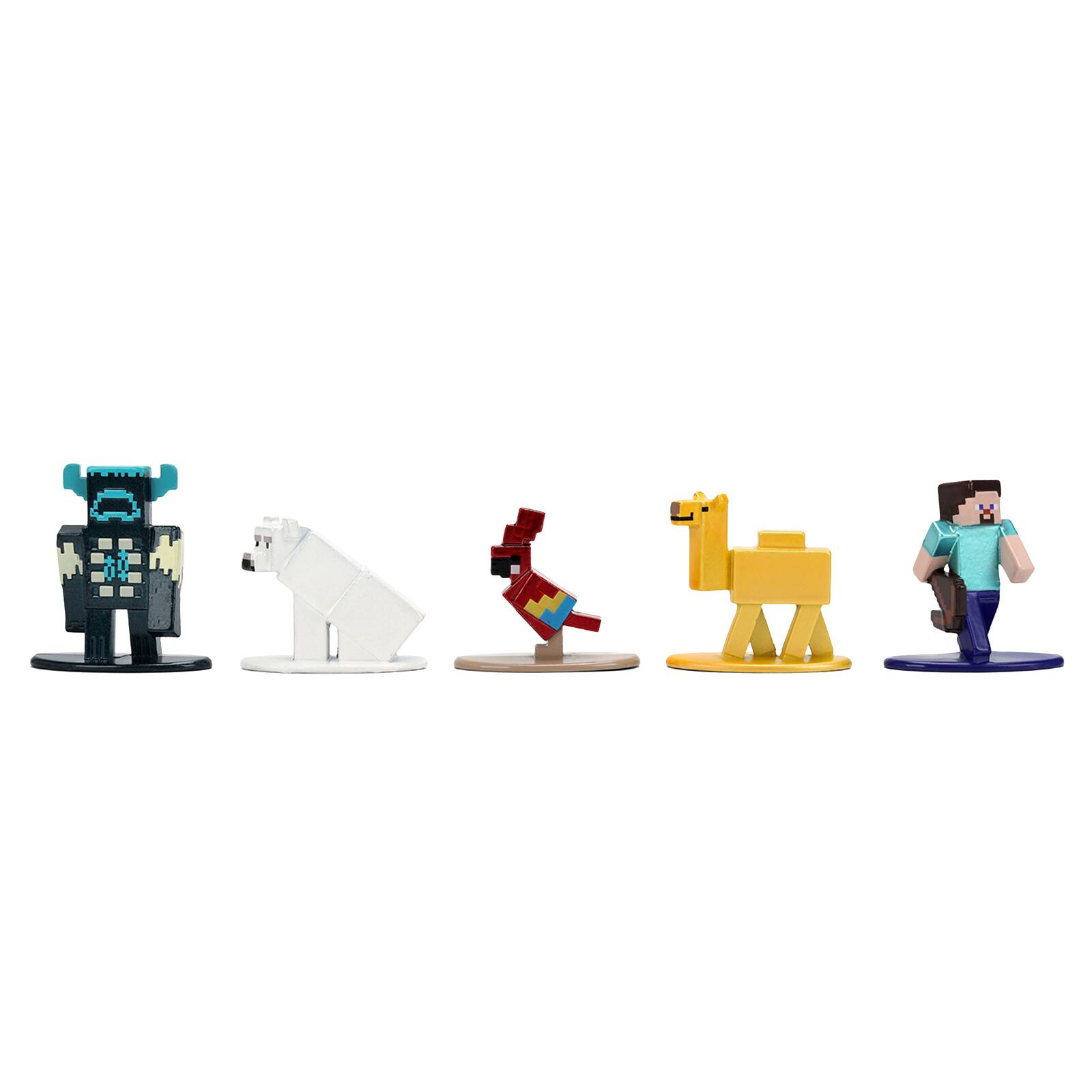 Alt View 4. Jada - Set of 12 Diecast Figures "Minecraft" Video Game Wave 2 "Nano Metalfigs" Series Diecast models by Jada.