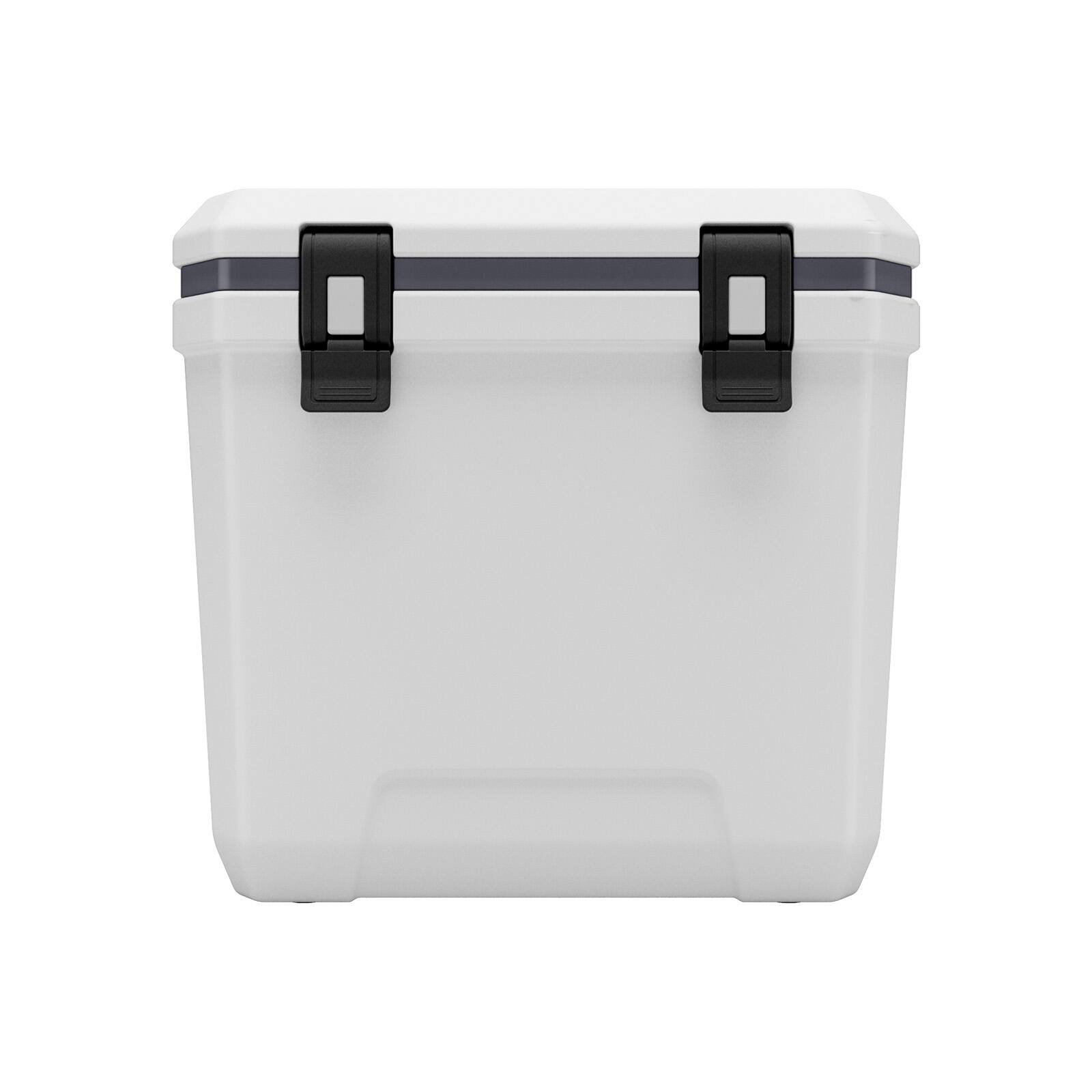 Alt View 5. VEVOR - Portable Cooler, 38 QT Hard Cooler with Ice Retention, Heavy-Duty Handles and Cup Holder - White.