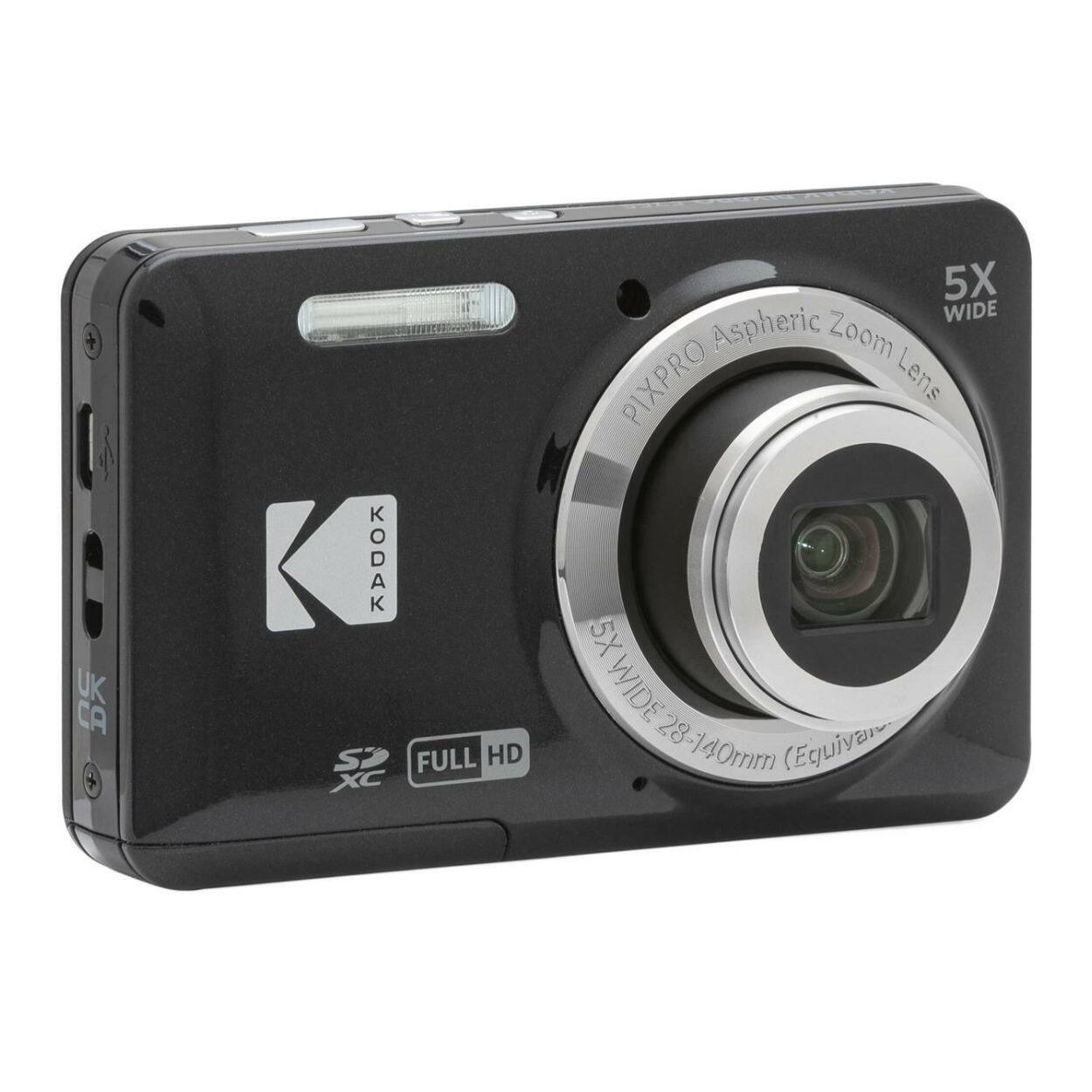 I UK CA KODAK SP FULL HD XC 5X WIDE Aspheric Zoom PIXPRO Lens 5X WIDE 28-140mm (Equivalent Focal Length)