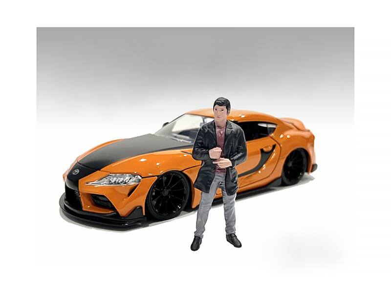 Alt View 1. American Diorama - "Car Meet 3" Figurine 3 for 1/24 Scale Models by American Diorama.