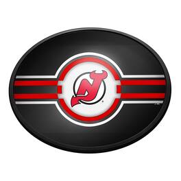 The Fan-Brand - New Jersey Devils 18'' x 14'' Team Color Slimline Illuminated Wall Sign - Multicolor