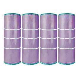 Hurricane - 4 Pack HF7477-04P Platinum Purple Pool and Spa Cartridge Replacement