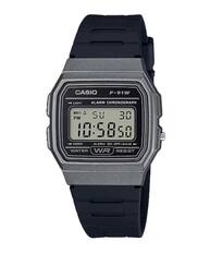 CASIO F-91W LIGHT ALARM CHRONOGRAPH
PM SU 30 10:58 50
MODE ALARM ON
WATER WR RESIST