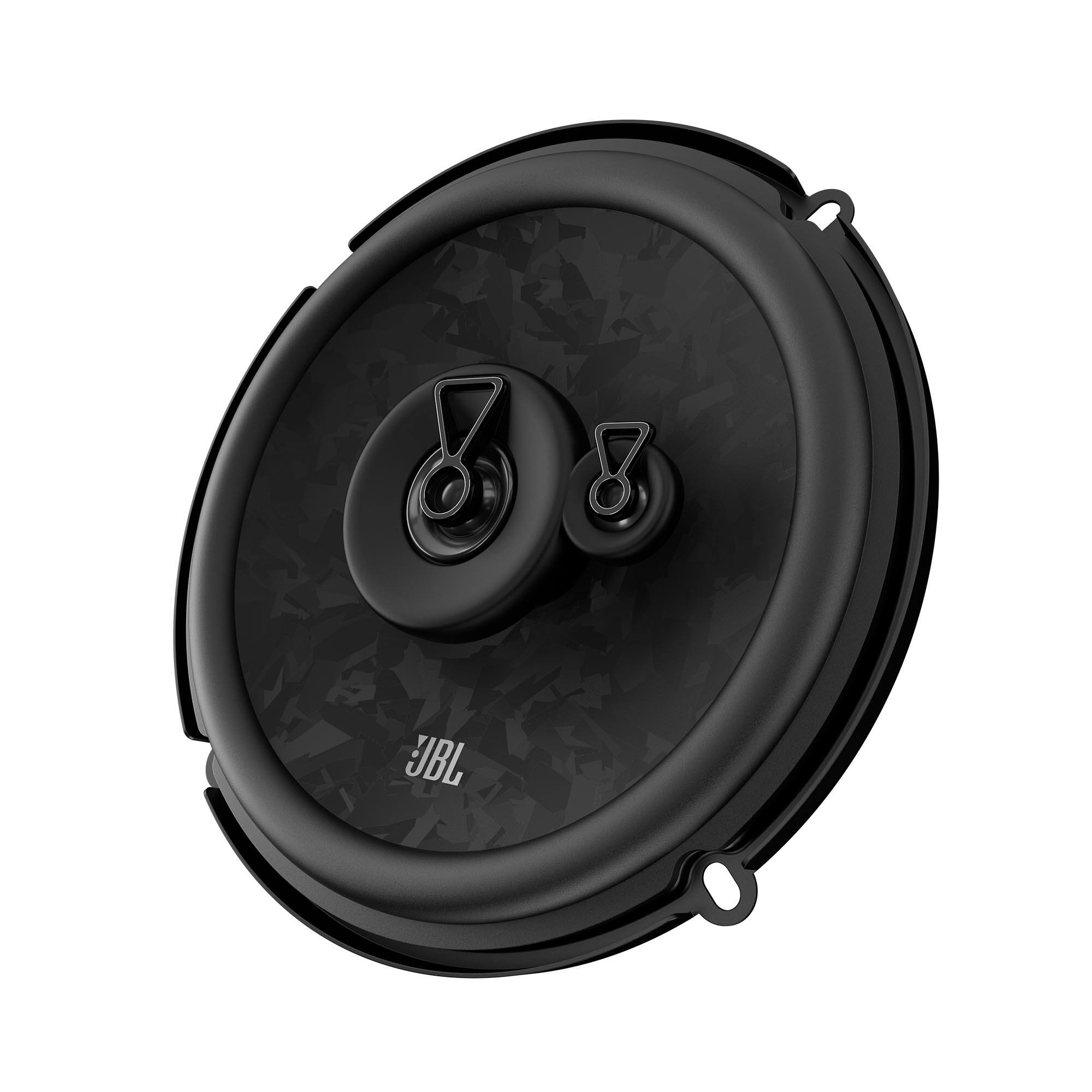 Alt View 10. JBL - JBL STAGE368MF 6.5” 3-Way Speaker No Grille - Black/Gray.