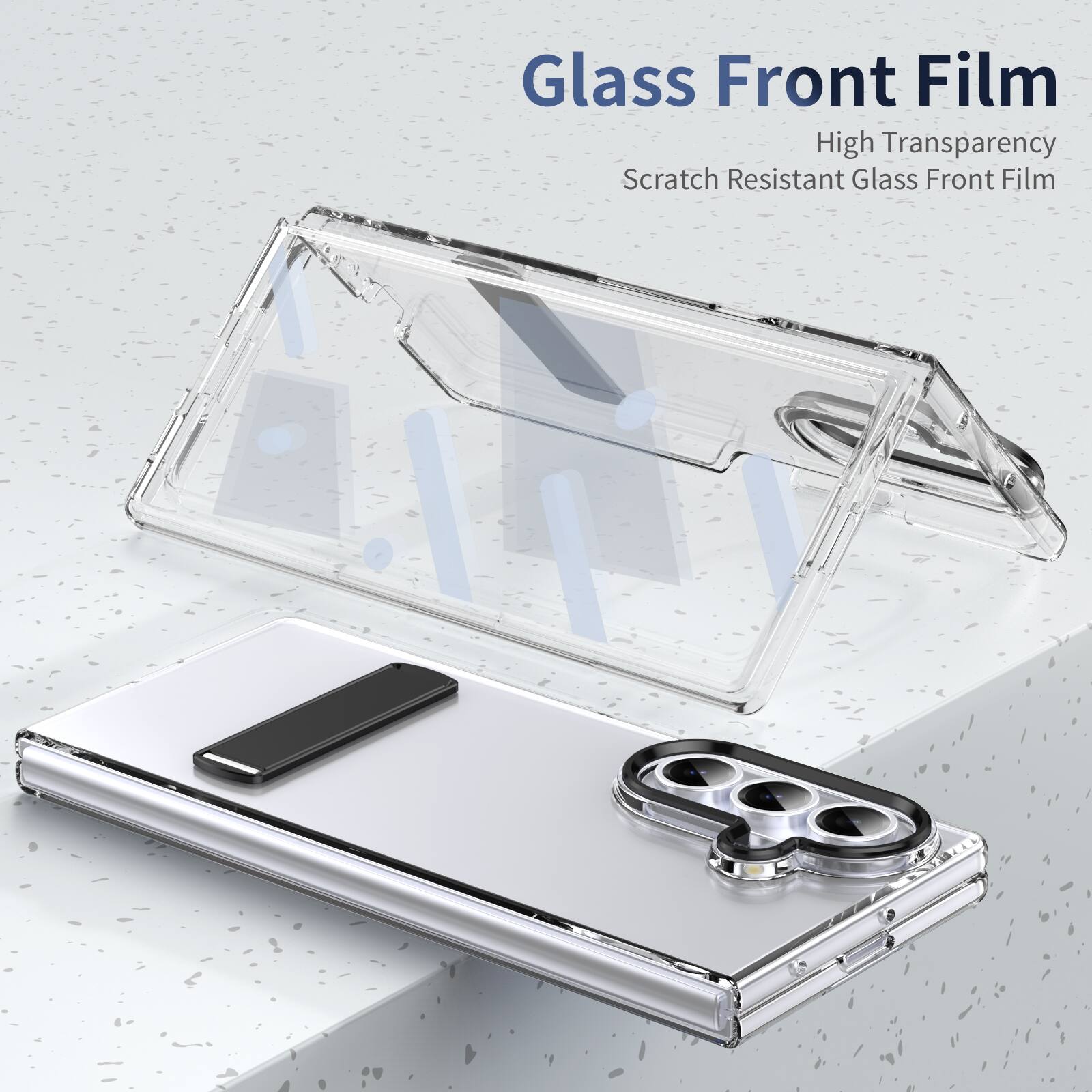 Glass Front Film  
High Transparency  
Scratch Resistant Glass Front Film