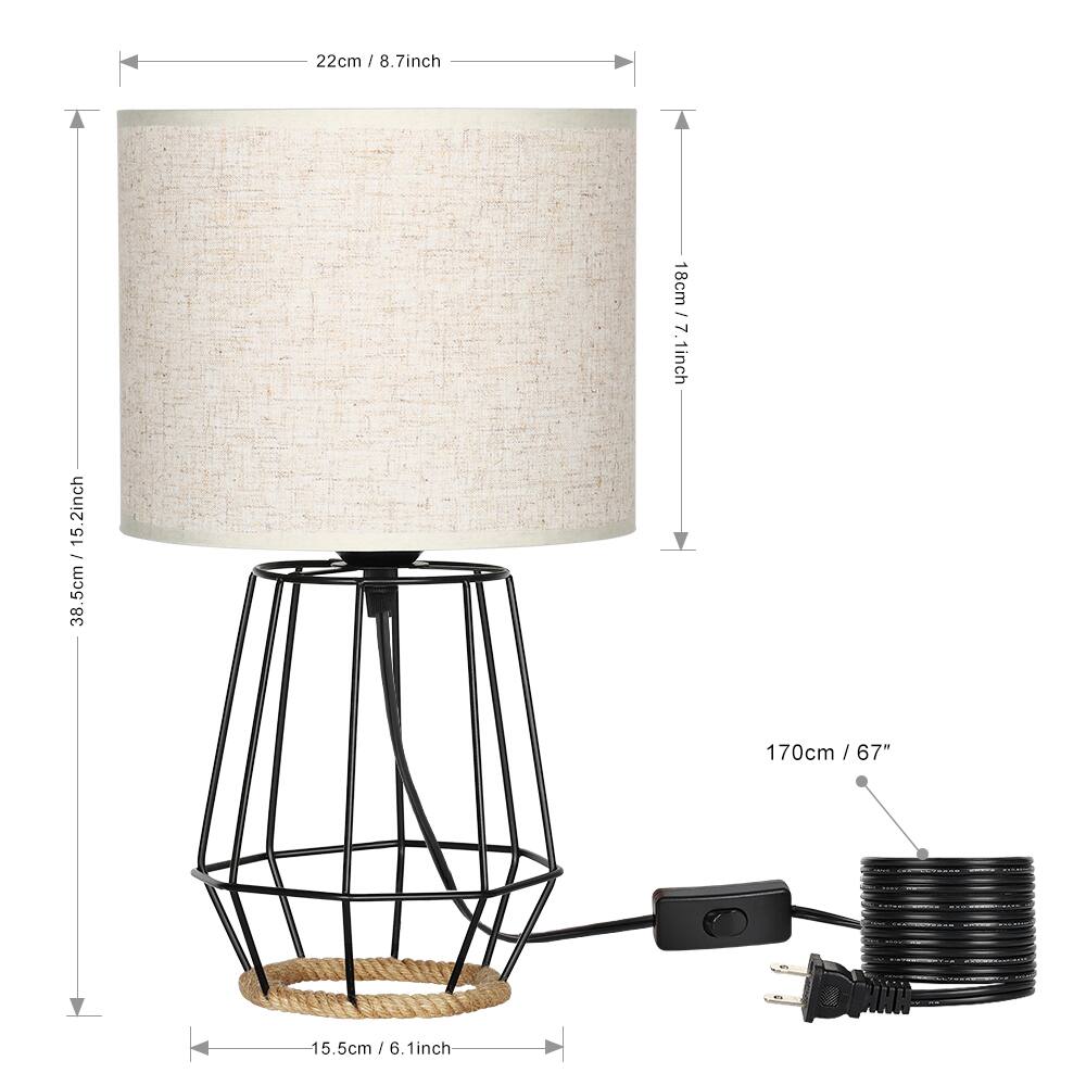 22cm / 8.7 inch  
18cm / 7.1 inch  
38.5cm / 15.2 inch  
170cm / 67"  
15.5cm / 6.1 inch