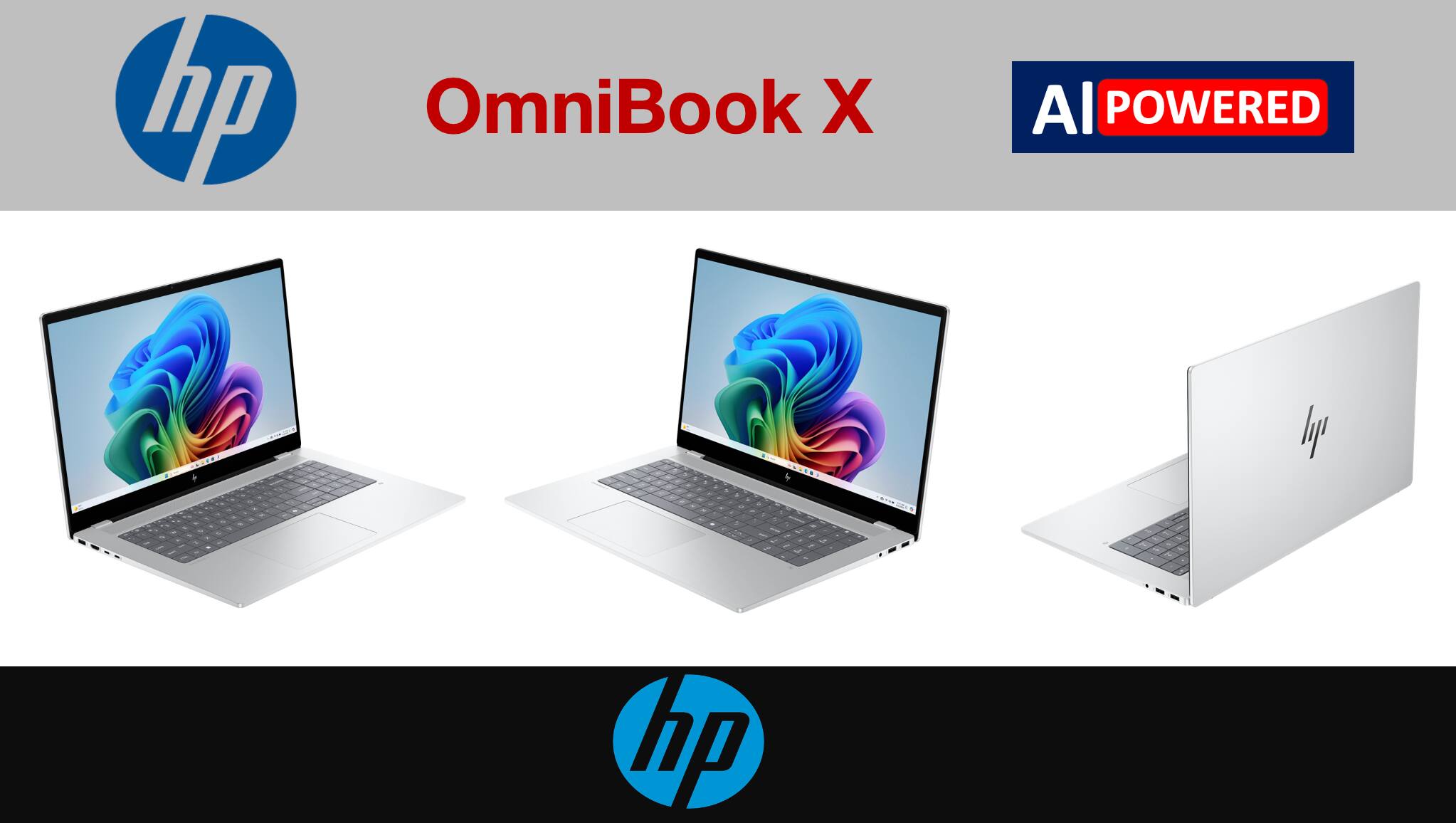hp OmniBook X  
AI POWERED